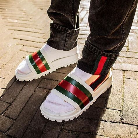 gucci slides mens 13|discount Gucci slides for men.